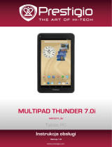Prestigio MultiPad THUNDER 7.0i Instrukcja obsługi