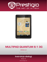 Prestigio MultiPad 4 QUANTUM 8.0 3G Instrukcja obsługi