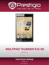 Prestigio MultiPad THUNDER 8.0i 3G Instrukcja obsługi