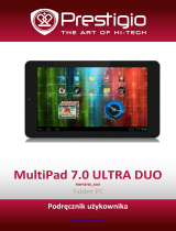 Prestigio MultiPad 7.0 ULTRA DUO Instrukcja obsługi
