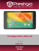 Prestigio WIZE 3401 3G Instrukcja obsługi