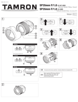 Tamron F012 Instrukcja obsługi