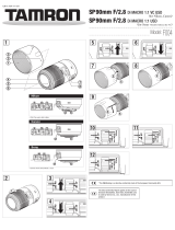 Tamron F004 Instrukcja obsługi