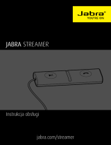 Jabra streamer Instrukcja obsługi