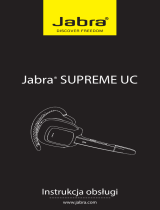 Jabra Supreme UC Instrukcja obsługi