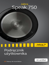 Jabra Speak 750 - UC Instrukcja obsługi