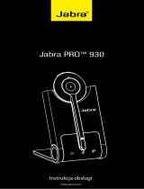 Jabra PRO 930 MS Instrukcja obsługi