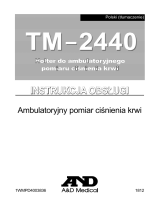 AND TM-2440 Instrukcja obsługi