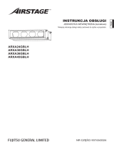 Fujitsu ARXA45GBLH Instrukcja obsługi