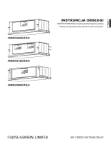 Fujitsu ARXH072GTAH Instrukcja obsługi