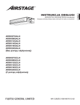 Fujitsu ARXK18GCLH Instrukcja obsługi