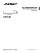 Fujitsu ARXN024GTBH Instrukcja obsługi