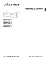 Fujitsu ARXN45GATH Instrukcja obsługi