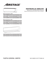 Fujitsu ASYE009GTAH Instrukcja obsługi