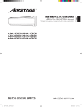 Fujitsu ASYA24GBCH Instrukcja obsługi