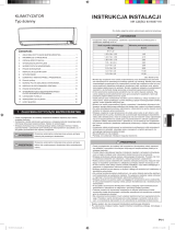 Fujitsu ASYG12KHCA Instrukcja instalacji