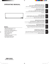 Fujitsu ASYG12KHCA Instrukcja obsługi