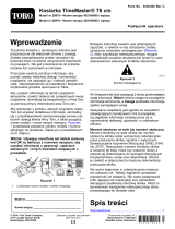 Toro TimeMaster 76cm Lawn Mower Instrukcja obsługi