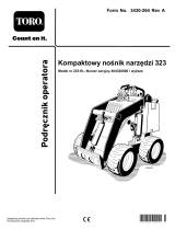 Toro 323 Compact Tool Carrier Instrukcja obsługi