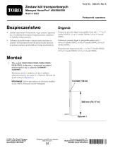 Toro Transport Wheel Kit, HoverPro 450/500/550 Machine Instrukcja obsługi