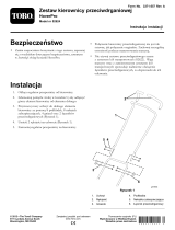 Toro Anti-Vibration Handlebar Kit, HoverPro Machine Instrukcja instalacji