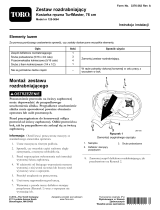 Toro Mulching Kit, 30in TurfMaster Walk-Behind Lawn Mower Instrukcja instalacji