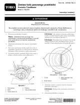 Toro Transmission Pulley Kit, TimeMaster Lawn Mower Instrukcja instalacji