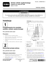 Toro Exhaust Kit, RT1200 Traction Unit Instrukcja instalacji
