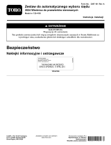 Toro Automated Row Selection Kit, 2024 Directional Drill Instrukcja instalacji