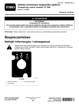 Toro Ignition Service Kit, TX 1000 Compact Tool Carrier Instrukcja instalacji