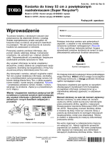 Toro 53cm Super Recycler Lawn Mower Instrukcja obsługi