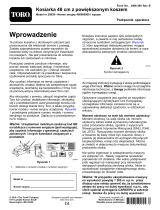 Toro 48cm Super Bagger Lawn Mower Instrukcja obsługi