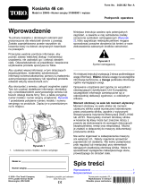 Toro 46cm Lawn Mower Instrukcja obsługi