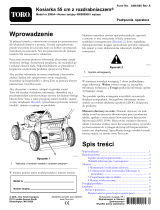 Toro 55cm Recycler Lawn Mower Instrukcja obsługi