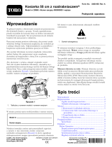 Toro 55cm Recycler Lawn Mower Instrukcja obsługi