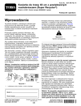 Toro 48cm Super Recycler Instrukcja obsługi