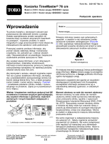 Toro TimeMaster 76cm Lawn Mower Instrukcja obsługi
