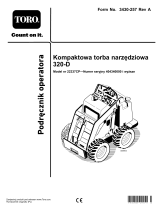 Toro 320-D Compact Tool Carrier Instrukcja obsługi