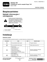 Toro CE CONVERSION KIT-WHEELED DINGO-PETROL Instrukcja instalacji