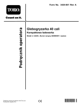 Toro Tiller Instrukcja obsługi