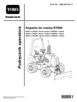 Toro RT600 Traction Unit Instrukcja obsługi