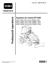 Toro RT1200 Traction Unit Instrukcja obsługi