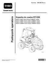 Toro RT1200 Traction Unit Instrukcja obsługi