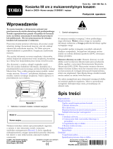 Toro 50cm Mulching/Rear Bagging Lawn Mower Instrukcja obsługi