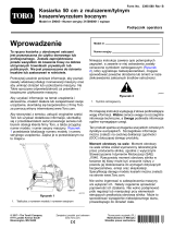 Toro 50cm Mulching/Rear Bagging/Side Discharge Lawn Mower Instrukcja obsługi