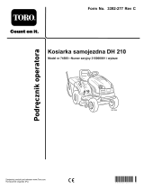 Toro DH 210 Lawn Tractor Instrukcja obsługi