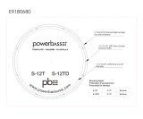 PowerBass S-10TD Instrukcja obsługi