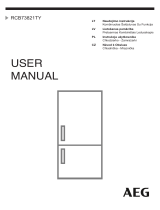 AEG RCB73821TY Instrukcja obsługi