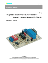 Conrad Components 115975 Timer Assembly kit 9 V DC, 12 V DC 0.0084 s - 19.5 h Instrukcja obsługi