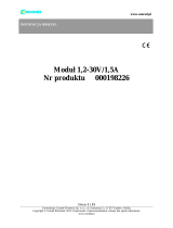 Conrad Components PSU Assembly kit Input voltage (range): 30 V AC (max.) Output voltage (range): 1.2 - 30 V DC Instrukcja obsługi